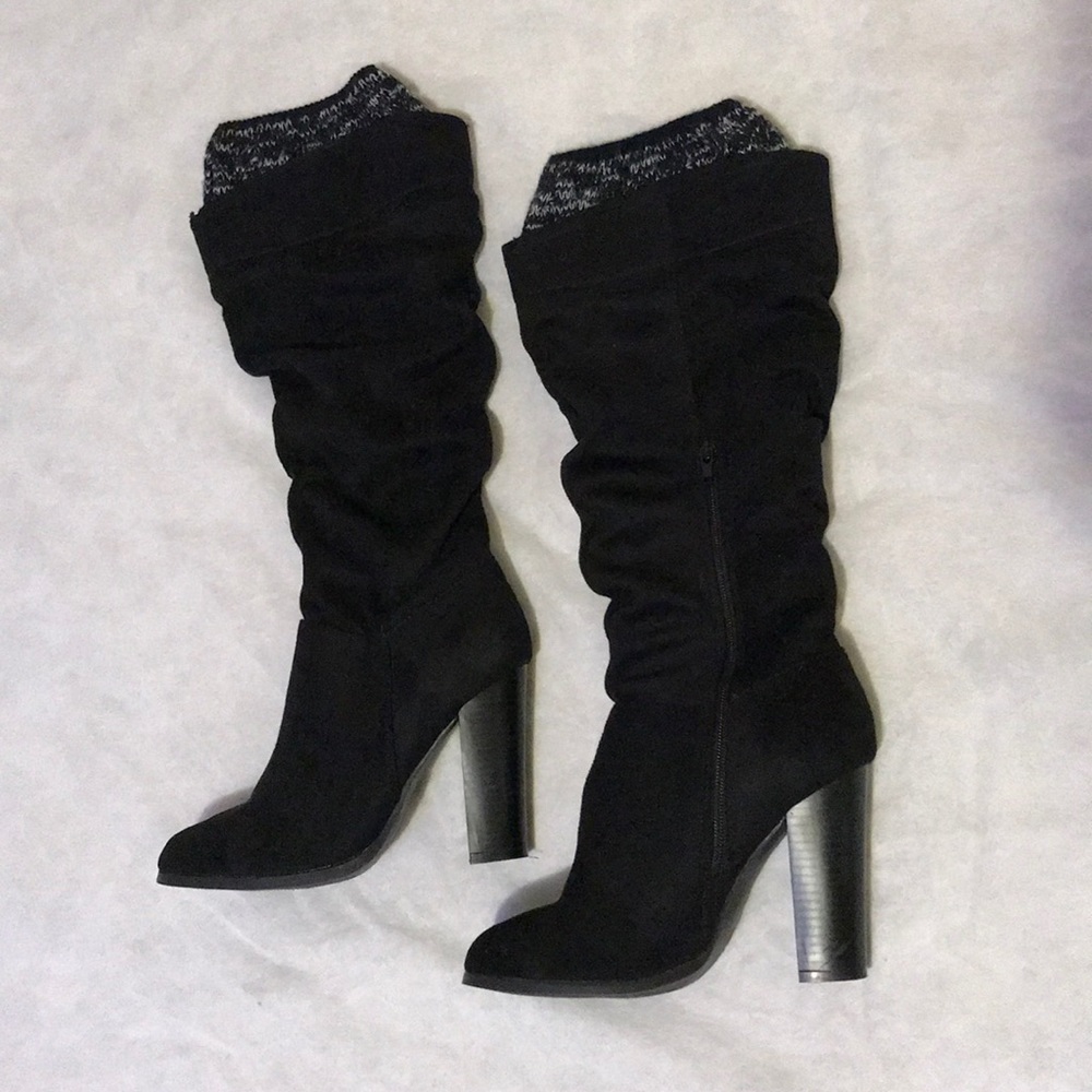 🔥Charlotte Russe Over-The-Knee Heeled Boots🔥